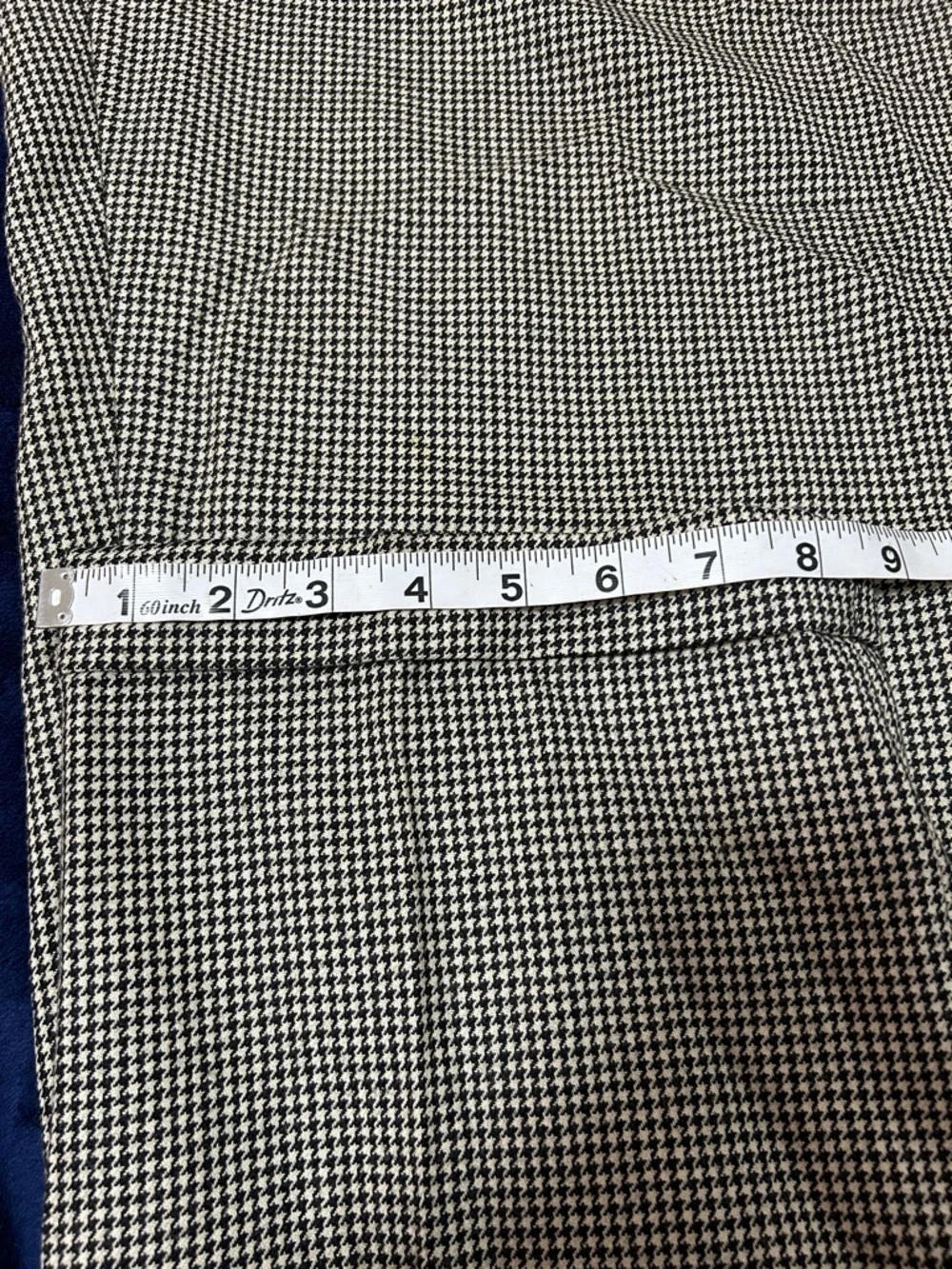 J. Crew Black and White Houndstooth Pants 100%wool - Picture 10 of 10